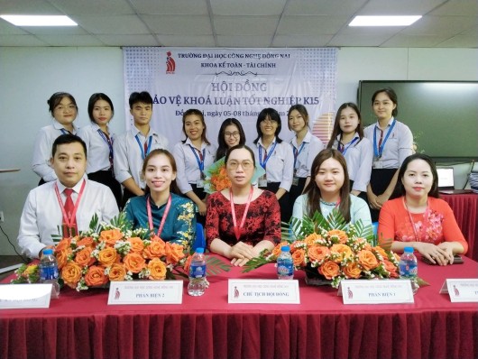 Bảo vệ khóa luận tốt nghiệp K16