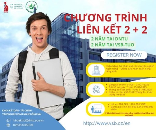 CHƯƠNG TRÌNH LIÊN KẾT ĐÀO TẠO CỬ NHÂN 2+2