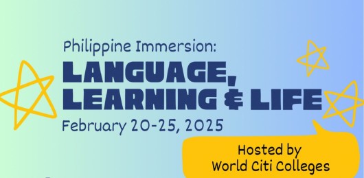 Chương trình Philippine Immersion: Language, Learning and Life tại Philippines