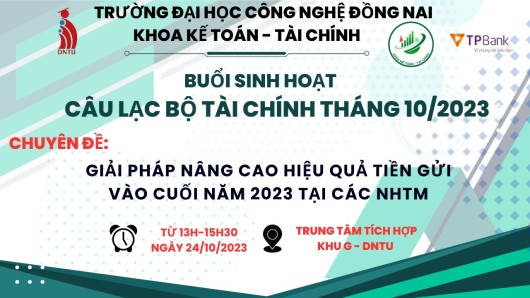 CLB TÀI CHÍNH SINH HOẠT THƯỜNG KỲ T10/2023