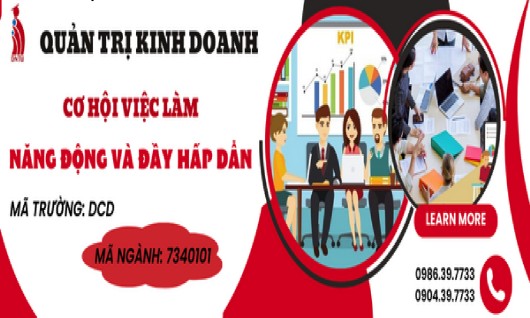 Cơ hội việc làm ngành Quản trị kinh doanh – Năng động và đầy hấp dẫn