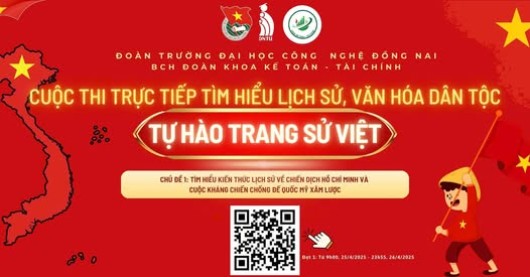 Cuộc thi tìm hiểu lịch sử dành cho ĐOÀN VIÊN – SINH VIÊN toàn trường