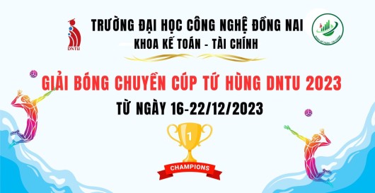 GIẢI BÓNG CHUYỀN - CÚP TỨ HÙNG DNTU 2023