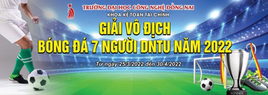 Giải bóng đá sinh viên 7 người DNTU năm 2022