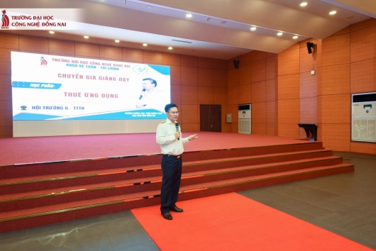 Học tập với chuyên gia Cục thuế Tỉnh Đồng Nai