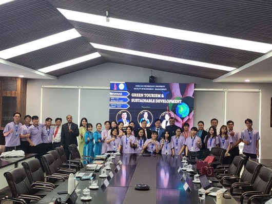KHOA KINH TẾ – QUẢN TRỊ TỔ CHỨC THÀNH CÔNG HỘI THẢO “DU LỊCH XANH VÀ PHÁT TRIỂN BỀN VỮNG”