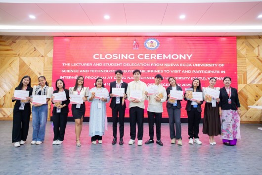LỄ BẾ MẠC CHƯƠNG TRÌNH GIAO LƯU – THỰC TẬP QUỐC TẾ  GIỮA DNTU & ĐẠI HỌC NEUST (PHILIPPINES) KHÉP LẠI HÀNH TRÌNH ĐÁNG NHỚ, MỞ RA NHỮNG CƠ HỘI MỚI