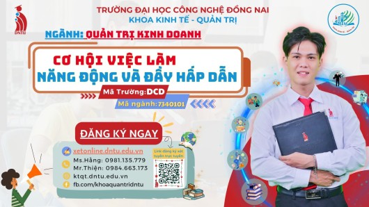 Ngành Quản Trị Kinh Doanh - Đa dạng lựa chọn công việc cho sinh viên