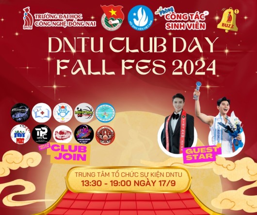 Ngày hội Câu lạc bộ “DNTU’s Fall Fes 2024”