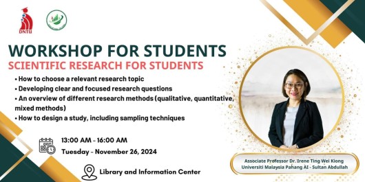 WORKSHOP FOR STUDENTS