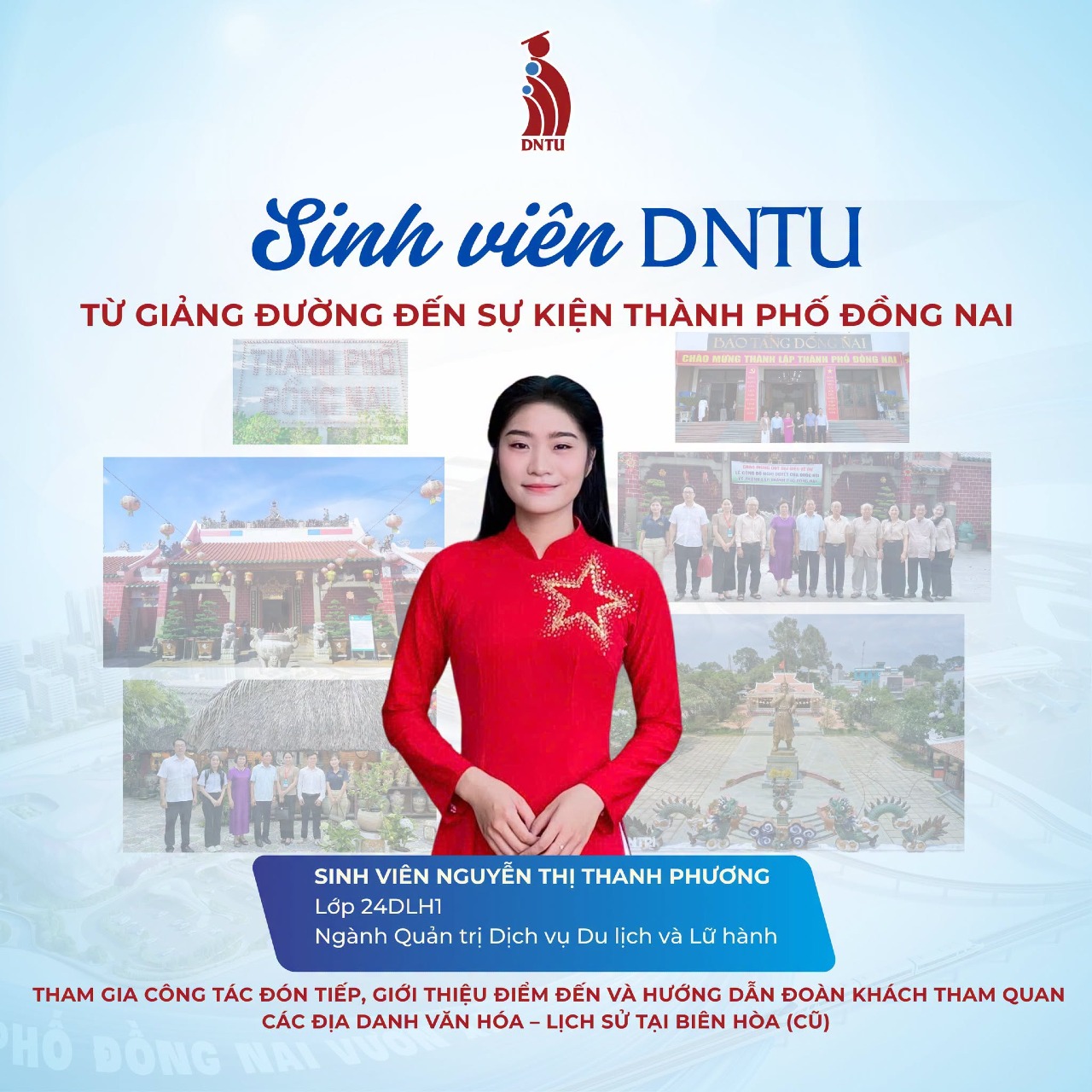 SINH VIÊN DNTU: TỪ GIẢNG ĐƯỜNG ĐẾN THỰC TIỄN SỰ KIỆN THÀNH PHỐ ĐỒNG NAI