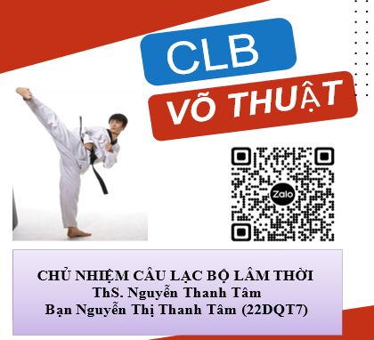 Thông tin Câu lạc bộ Võ thuật Trường Đại học Công Nghệ Đồng Nai
